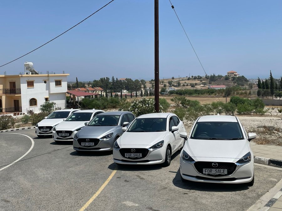 Fleet of Mazda 2 sedans imported to Cyprus and delivered to a partner dealer by AJ Auto Group