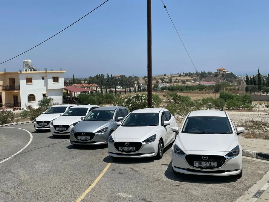 Fleet of Mazda 2 sedans imported to Cyprus and delivered to a partner dealer by AJ Auto Group